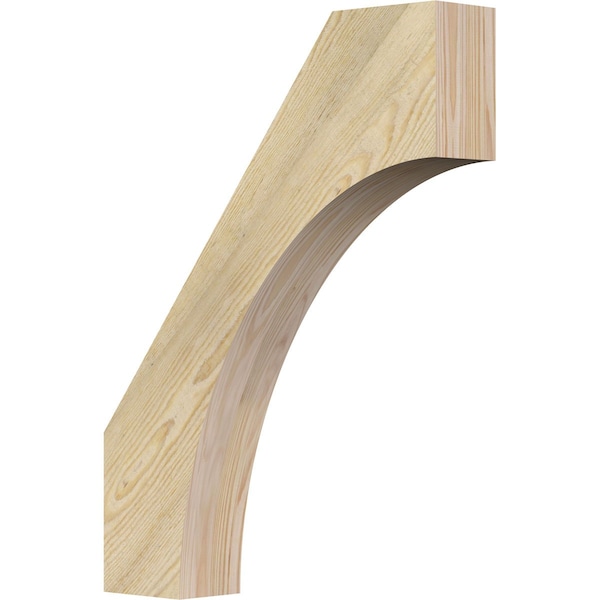 Ekena Millwork 4"W x 20"D x 26"H Westlake Rough Sawn Knee Brace, Douglas Fir BRC04X20X26WTL00RDF - main